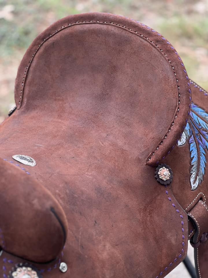 Feather2 Barrel Saddle