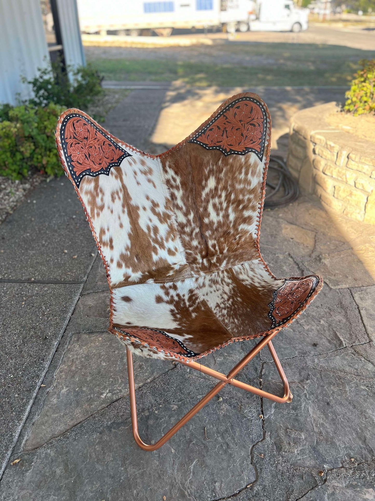 Leather Butterfly Chair #1