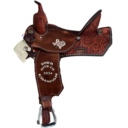 The Caramel Barrel Saddle