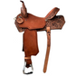 15" Cowboy Feather Barrel Saddle