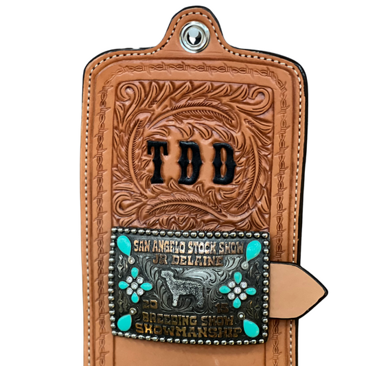 Add Initials- TOP OF BUCKLE HOLDER