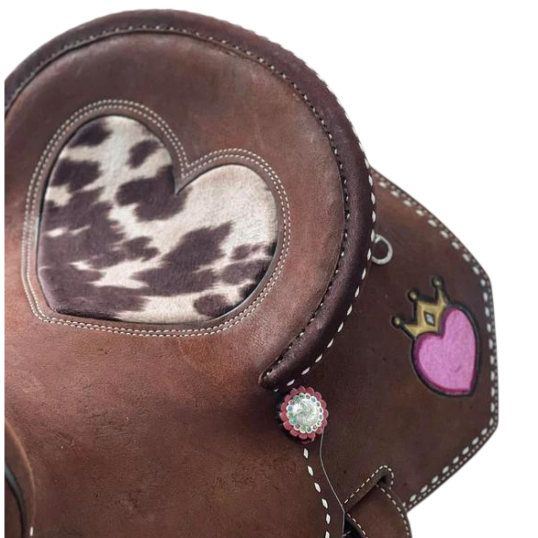 Western Barbie Barrel Saddle