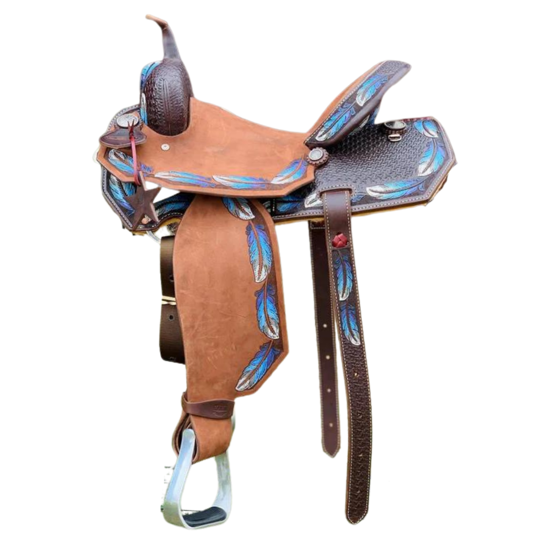 Feather Barrel Saddle