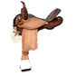 Cheetah Alamo Air Barrel Saddle