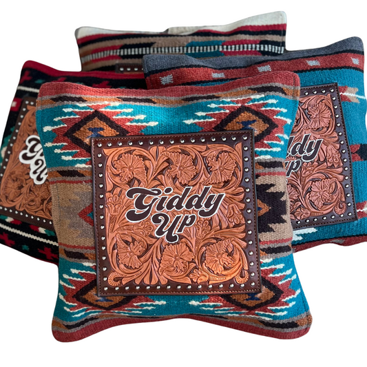 Throw Pillow- Giddy Up