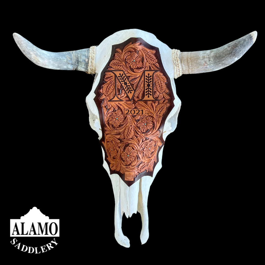 Cow Skull #4 With Custom brand