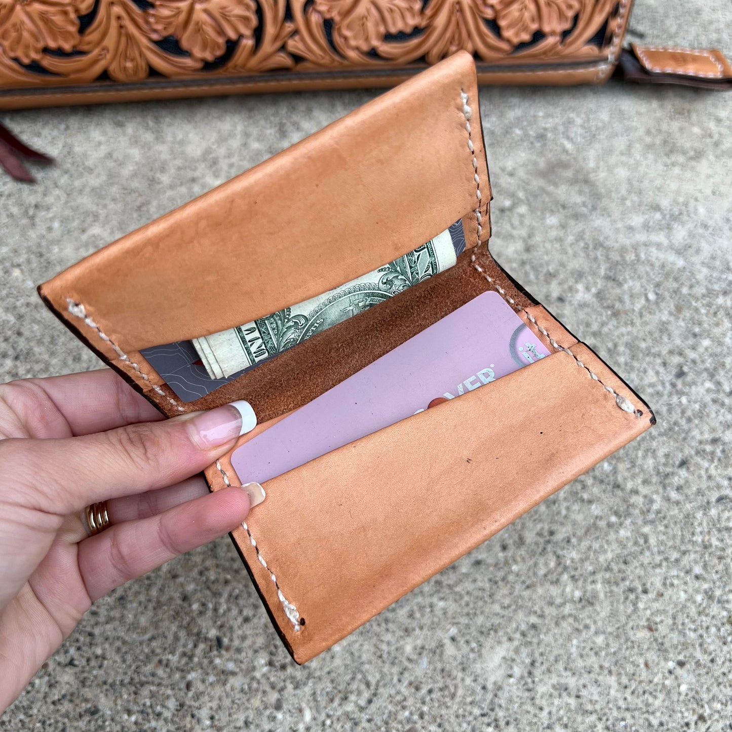 ADD Matching Card Holder to your Purse Strap