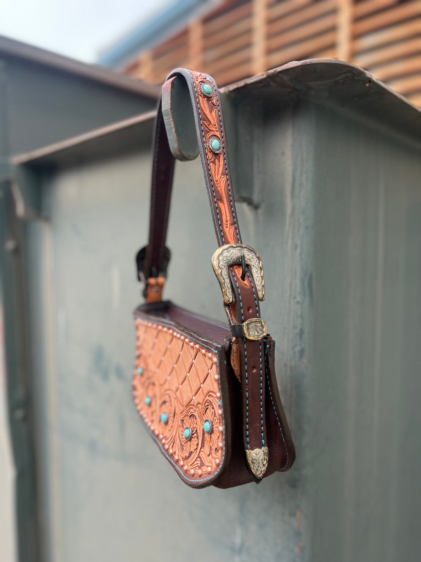 Buckle Bags - Turquoise Stone