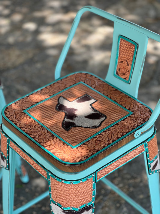 (PER-ORDER!) State Cow Suede Bar Stools