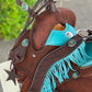 Alamo Air Barrel w/ Turquoise Suede seat