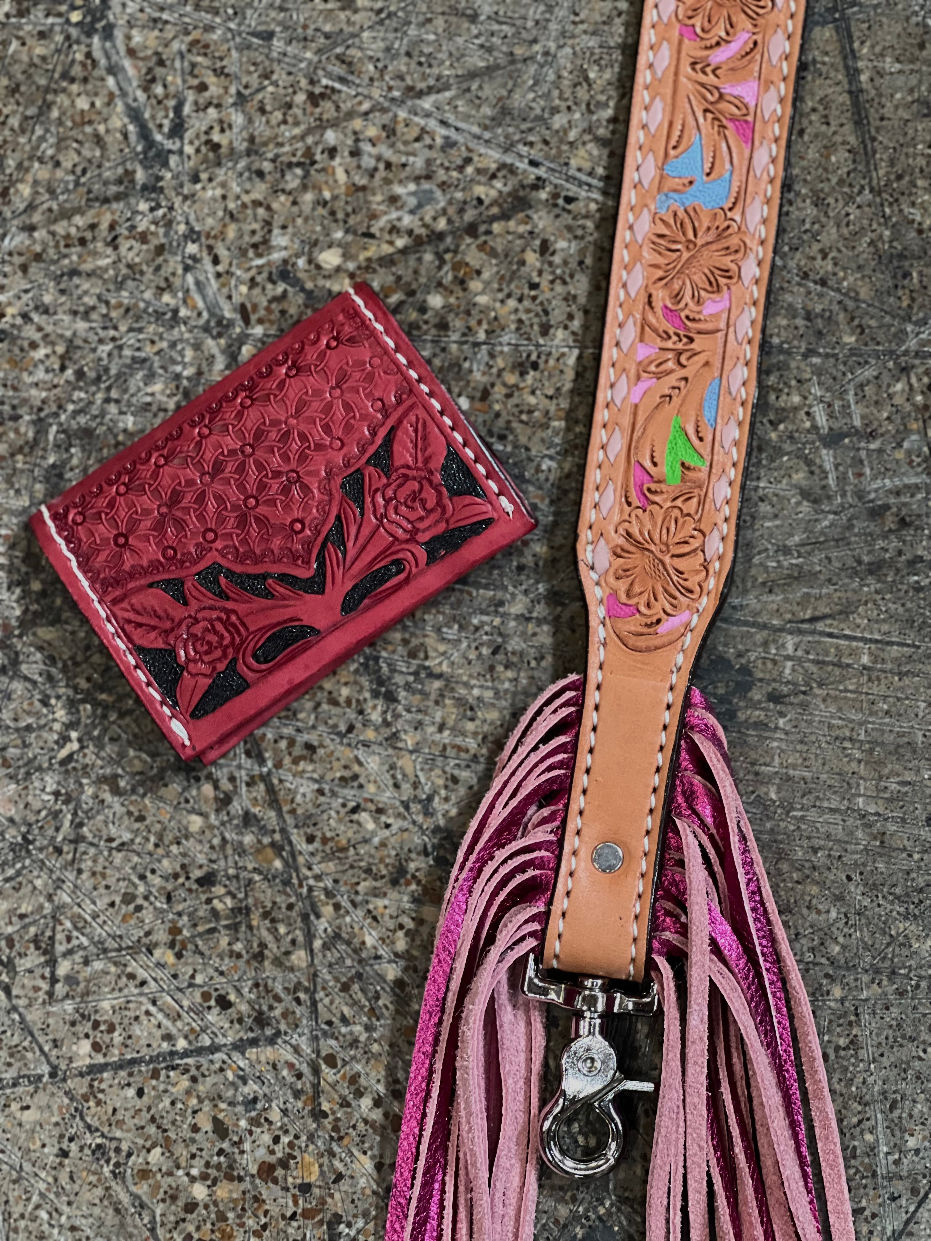 Red Leather Purse / Phone Crossbody – Alice's Wonders UK