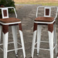 (PRE-ORDER) The Cowboy Stitch Bar Stools w/ short back