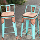 (PRE-ORDER) The Cowboy Stitch Bar Stools w/ short back