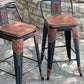 (PRE-ORDER) The Cowboy Stitch Bar Stools w/ short back