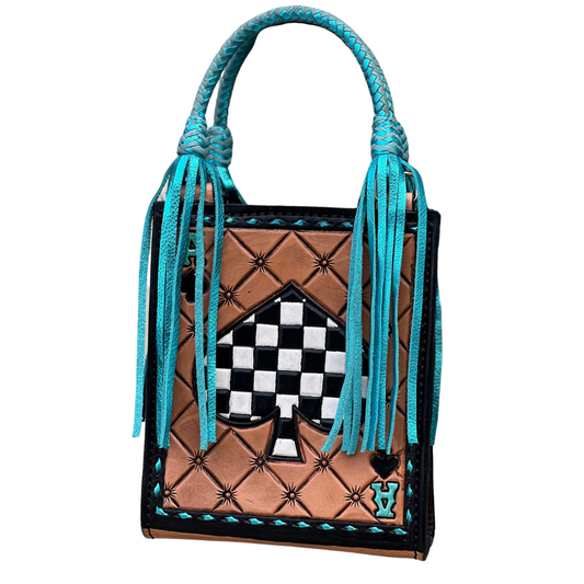 NEON WRANGLER- Checkered Ace TASSEL