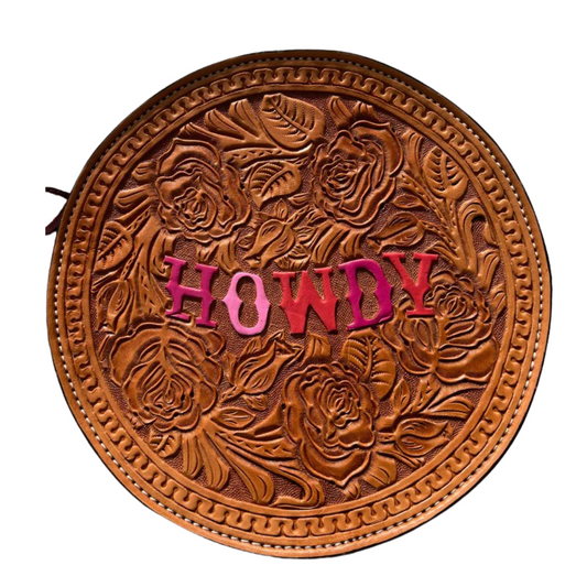 11" Howdy rope can handbag