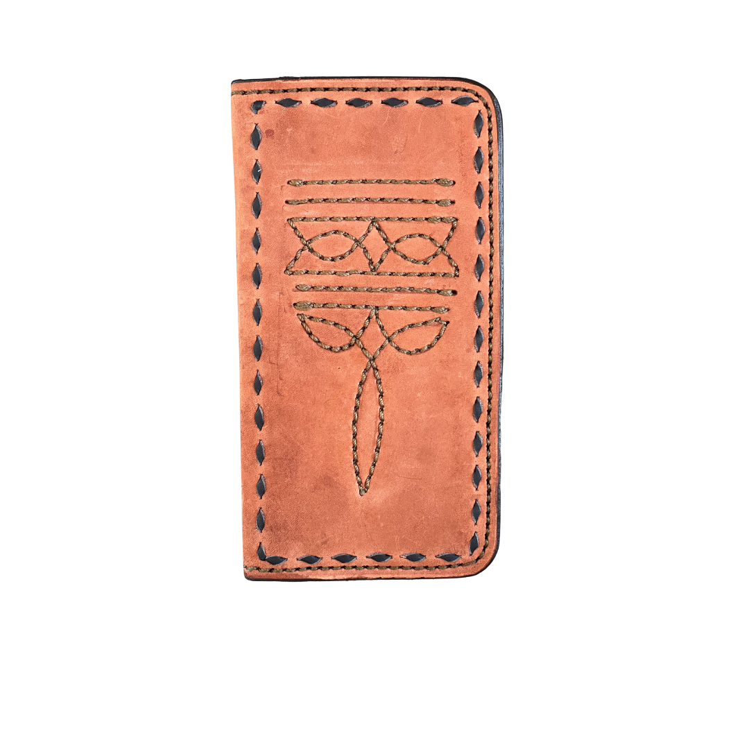 Cowboy Stitch Long Wallet