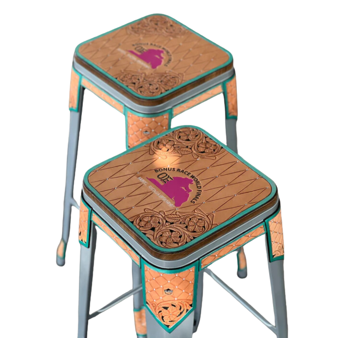 Set of 4 pairs of bar stools with El pinto (combo) (8 bar stools)